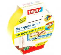 TESA Малярная лента четкий край желтая 25м х 25 мм (6 мес)