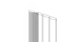 Финишный молдинг  LF137A NP HIWOOD