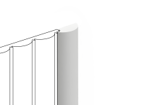 Финишный молдинг  LF137B NP HIWOOD