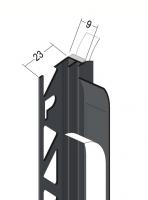 PROTEKTOR ART. 37720 – самоклеящ. профиль 9 мм к раме окна, для толстой внутр./внеш. штукатурки