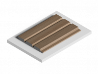 Панель LV124 BR417 HIWOOD