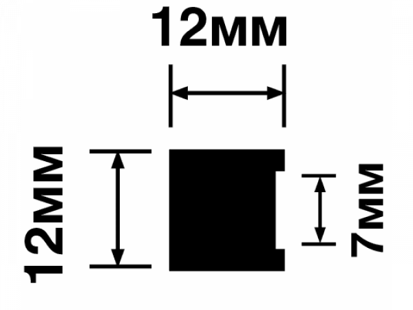 Молдинг MD12V1 HIWOOD