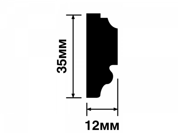 Молдинг D35V1 HIWOOD