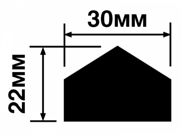 Молдинг TRN30 HIWOOD