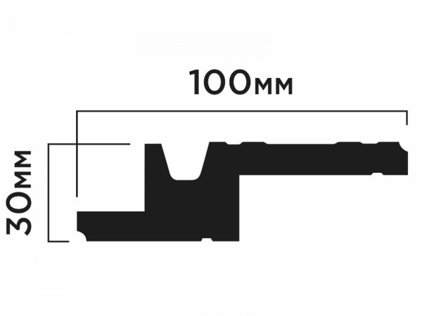 Карниз А100V1 HIWOOD