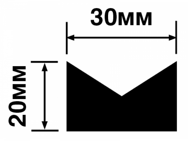 Молдинг TRV30 HIWOOD