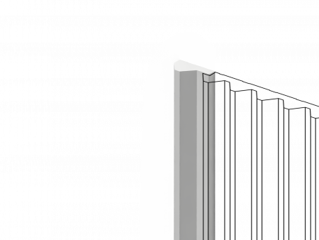 Финишный молдинг  LF136A NP HIWOOD