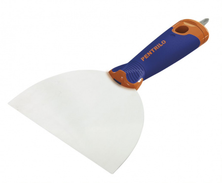 Pentrilo Шпатель двухкомпонентный Inox с отверткой для гипсокартона