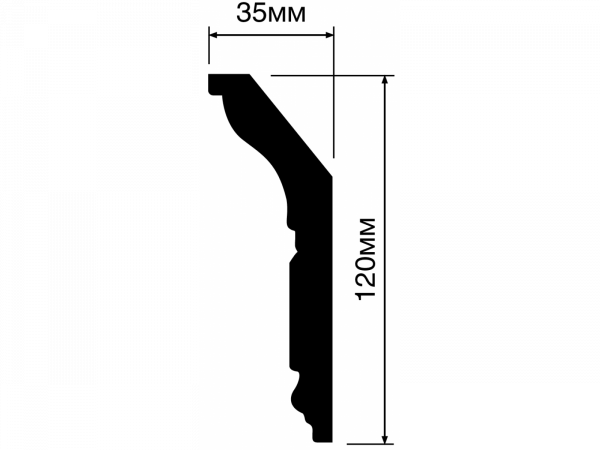 Карниз L1902 HIWOOD