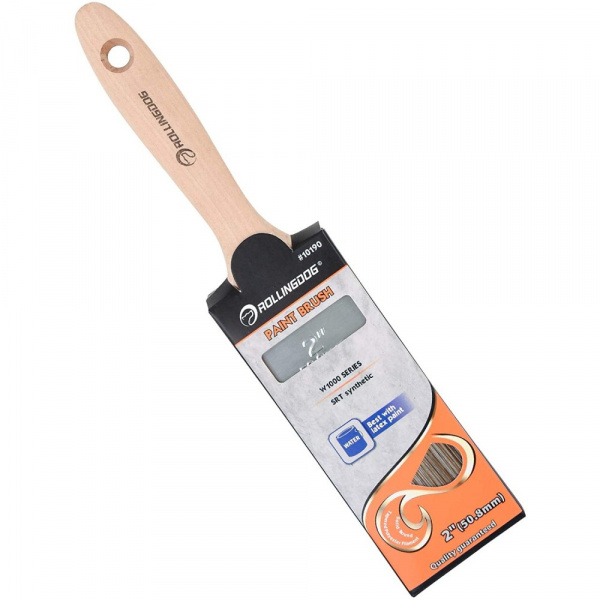 Плоская кисть Rollingdog W1000, прямой срез