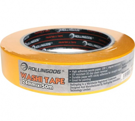 Малярная лента ROLLINGDOG Washi Tape